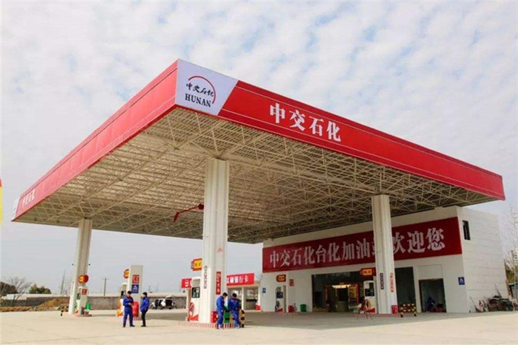 乐陵加油站钢结构网架案例6